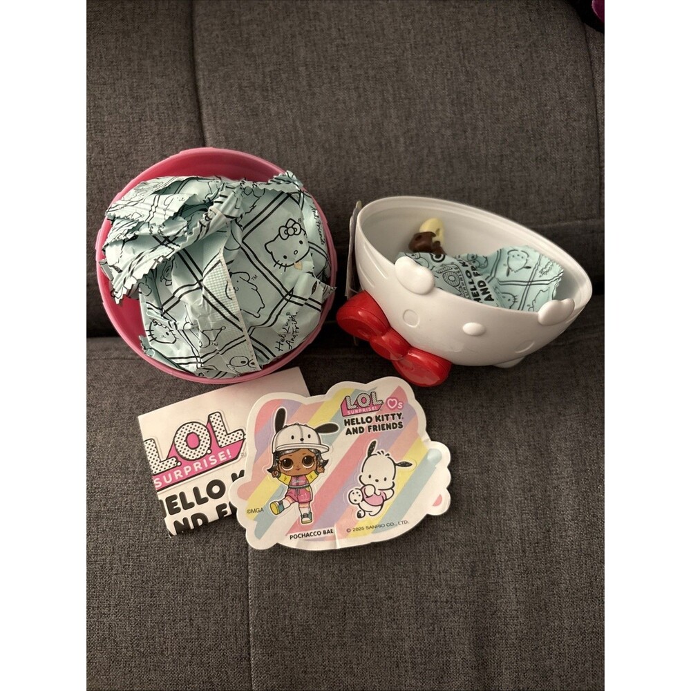 LOL Surprise Loves Hello Kitty | Pochacco Bae